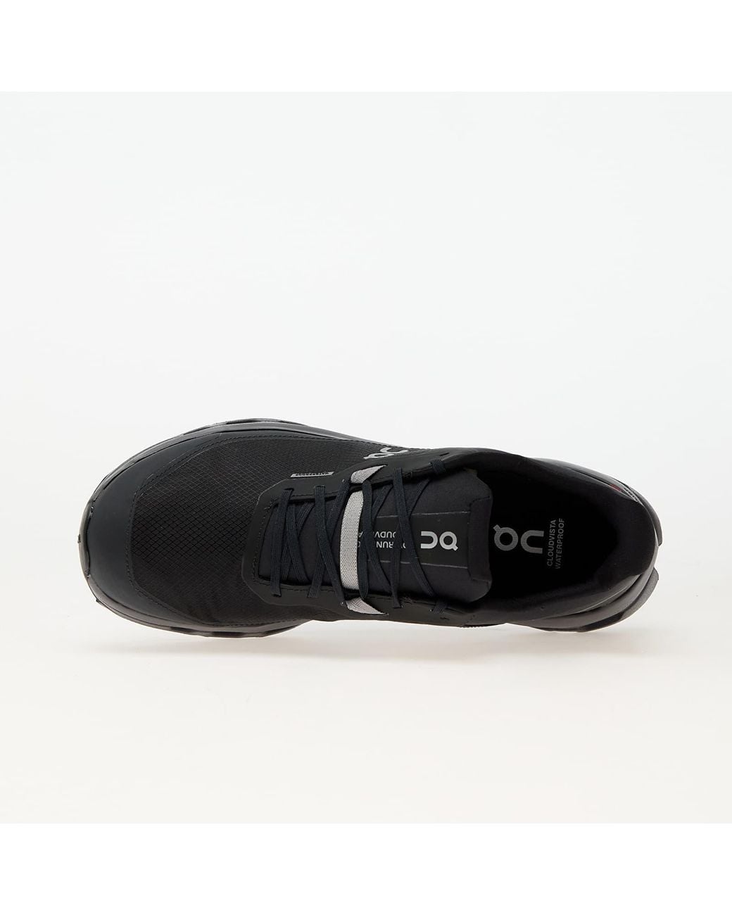 On Shoes Black Cloudvista 2 Waterproof Trail Sneakers for men