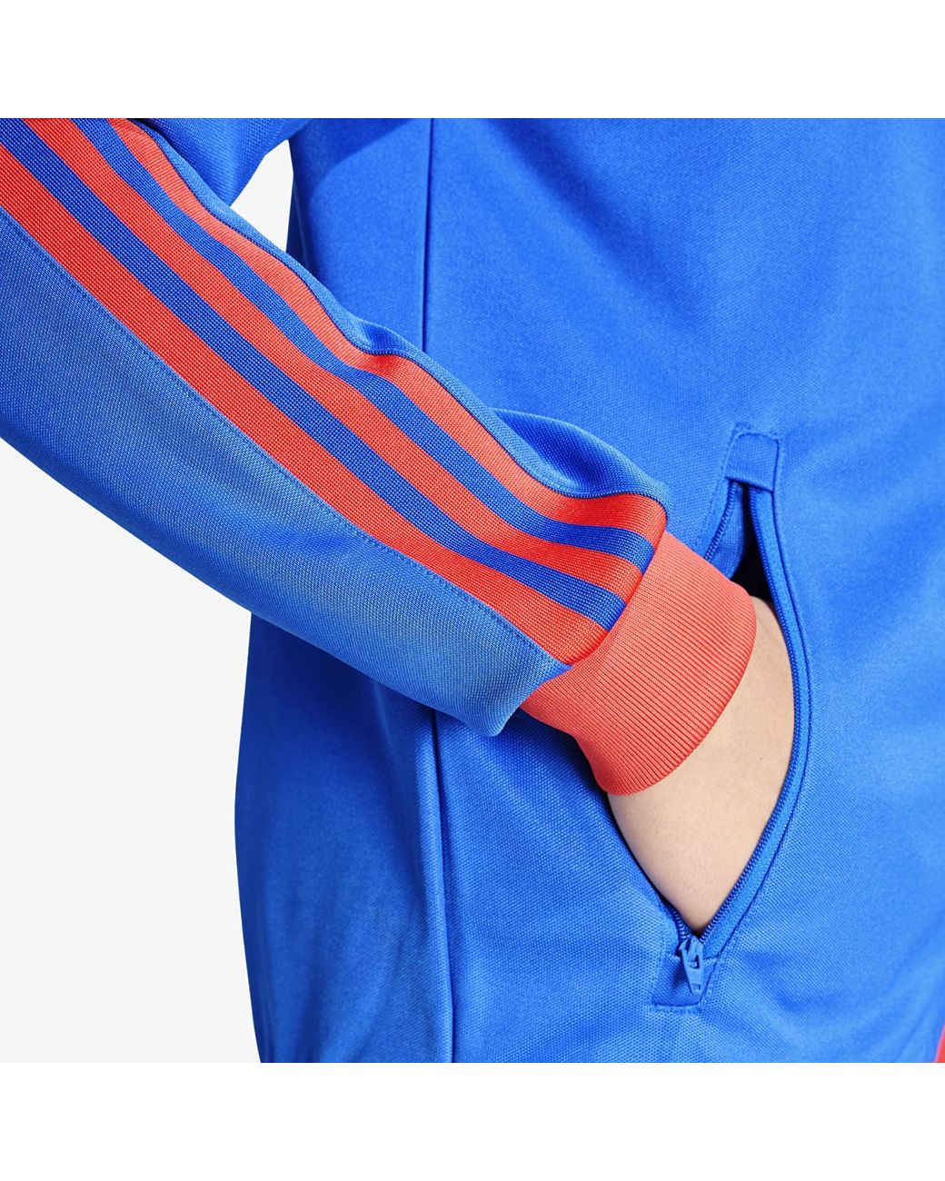 Adidas Originals Sweatshirt Adidas Classic Track Top in het Blue voor heren