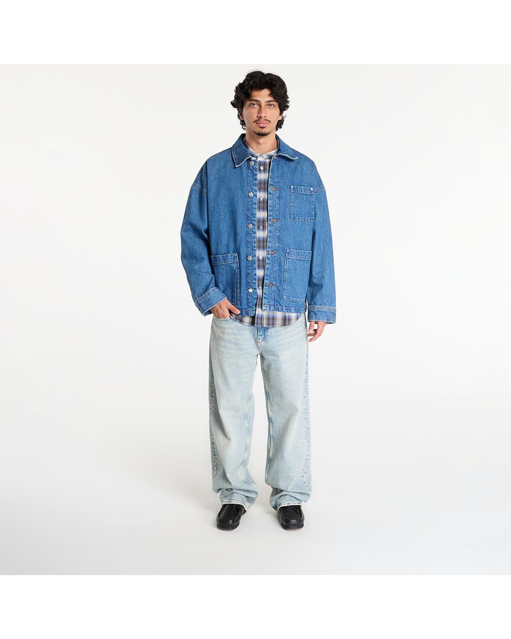 A.P.C. Blue Jacke X Marc Jacobs Jacket