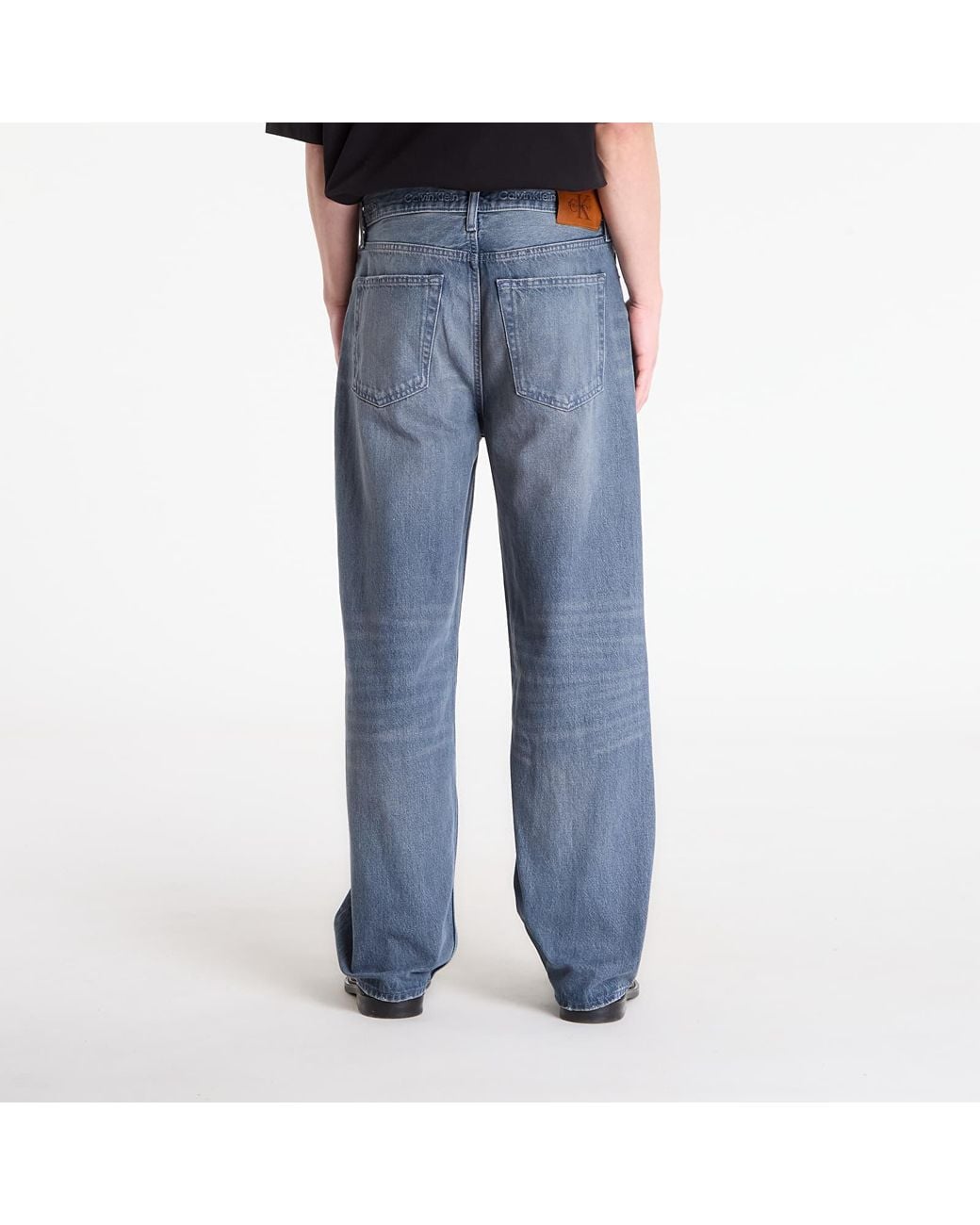 パンツ   BAGGY BLUE ASH STONE JEAN Calvin Klein Pants Jeans Baggy Ash Stone Jeans in Blue for Men | Lyst