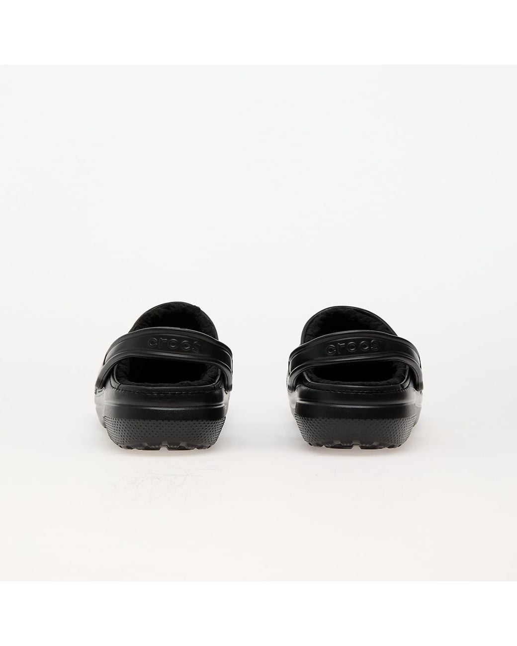 CROCSTM Black Lined Clog Slip-On Shoes for men