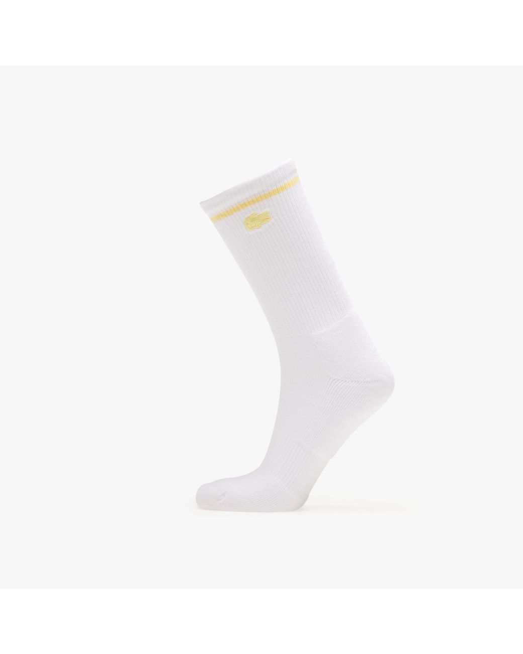 Lacoste White Crew Socks