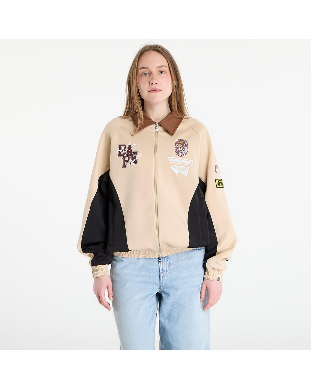 A Bathing Ape Natural Jacket Bape X Footshop