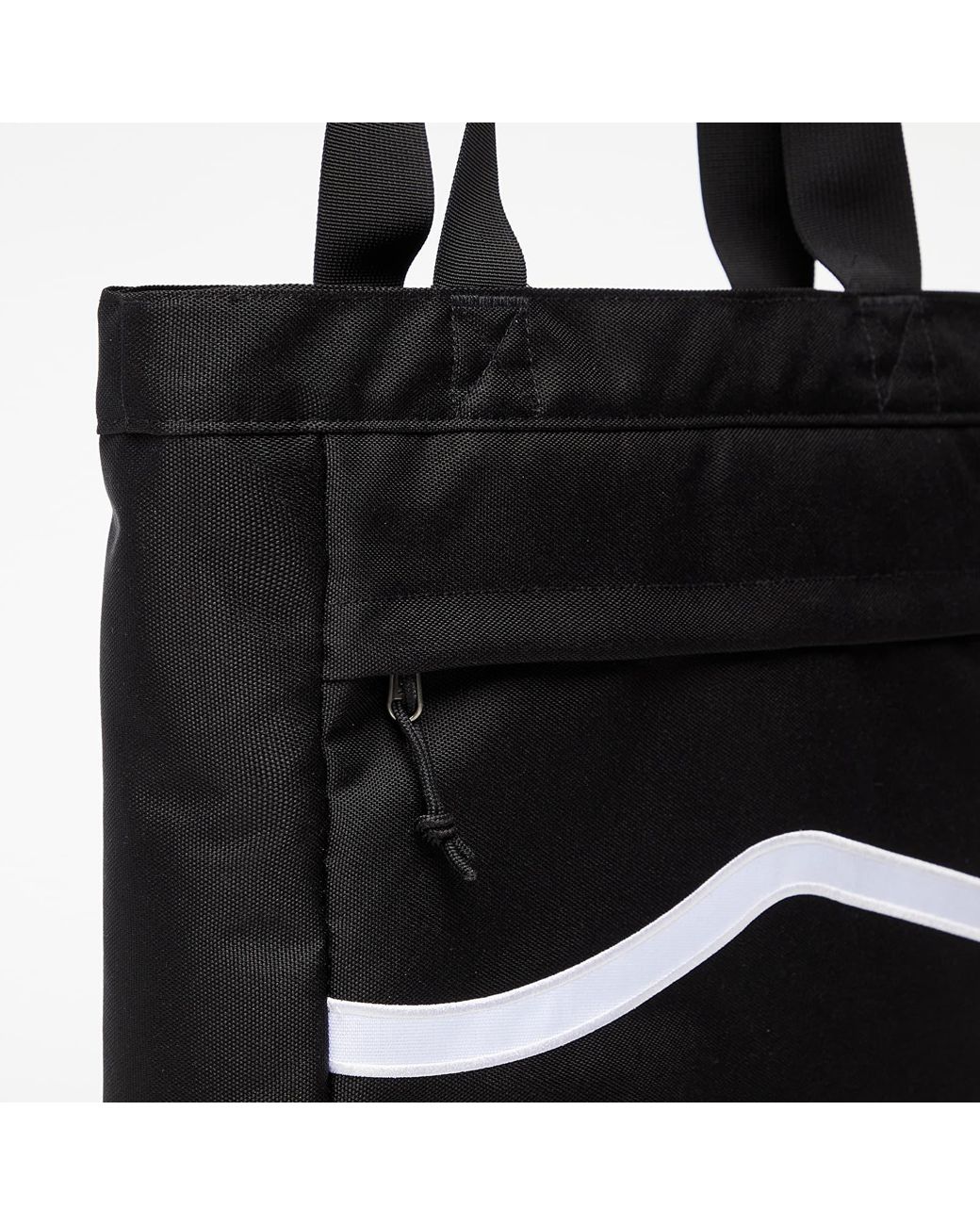 Vans Construct Tote Bag Black/ White | Lyst