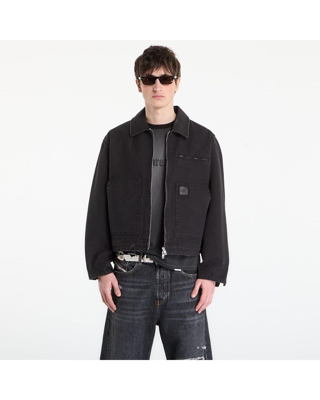Represent Jas Worker Jacket in het Black