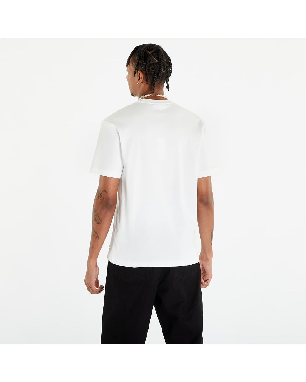 Lacoste T-shirt Flour in White for Men | Lyst