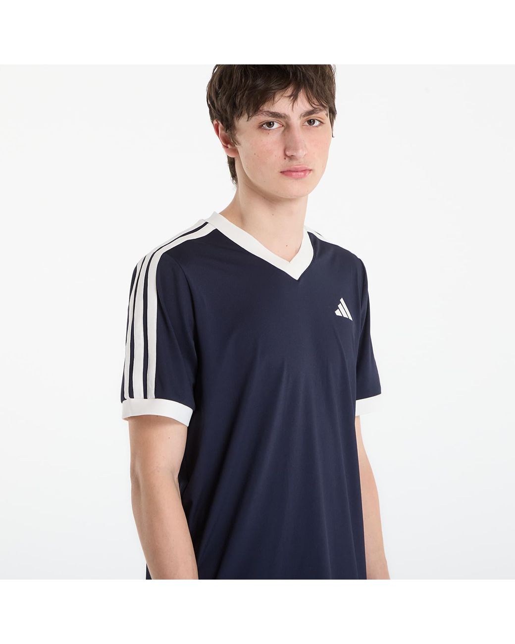 Adidas Originals T-Shirt Adidas Tennis Classics T-Shirt in het Blue voor heren