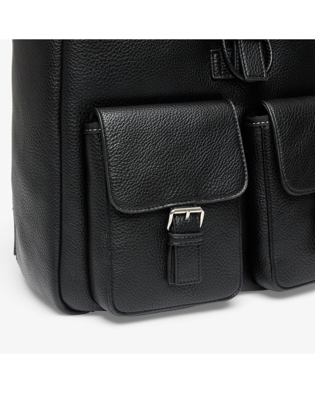 Zaino Bold Pebble Flap Backpack di Calvin Klein in Gray