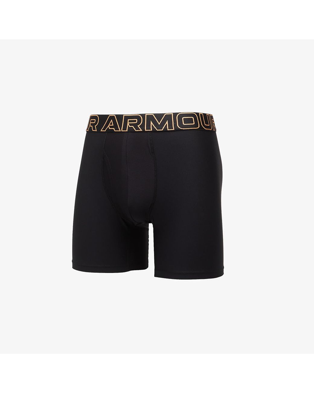 Under Armour Black Performance Tech Solid 6In 3-Pack for men