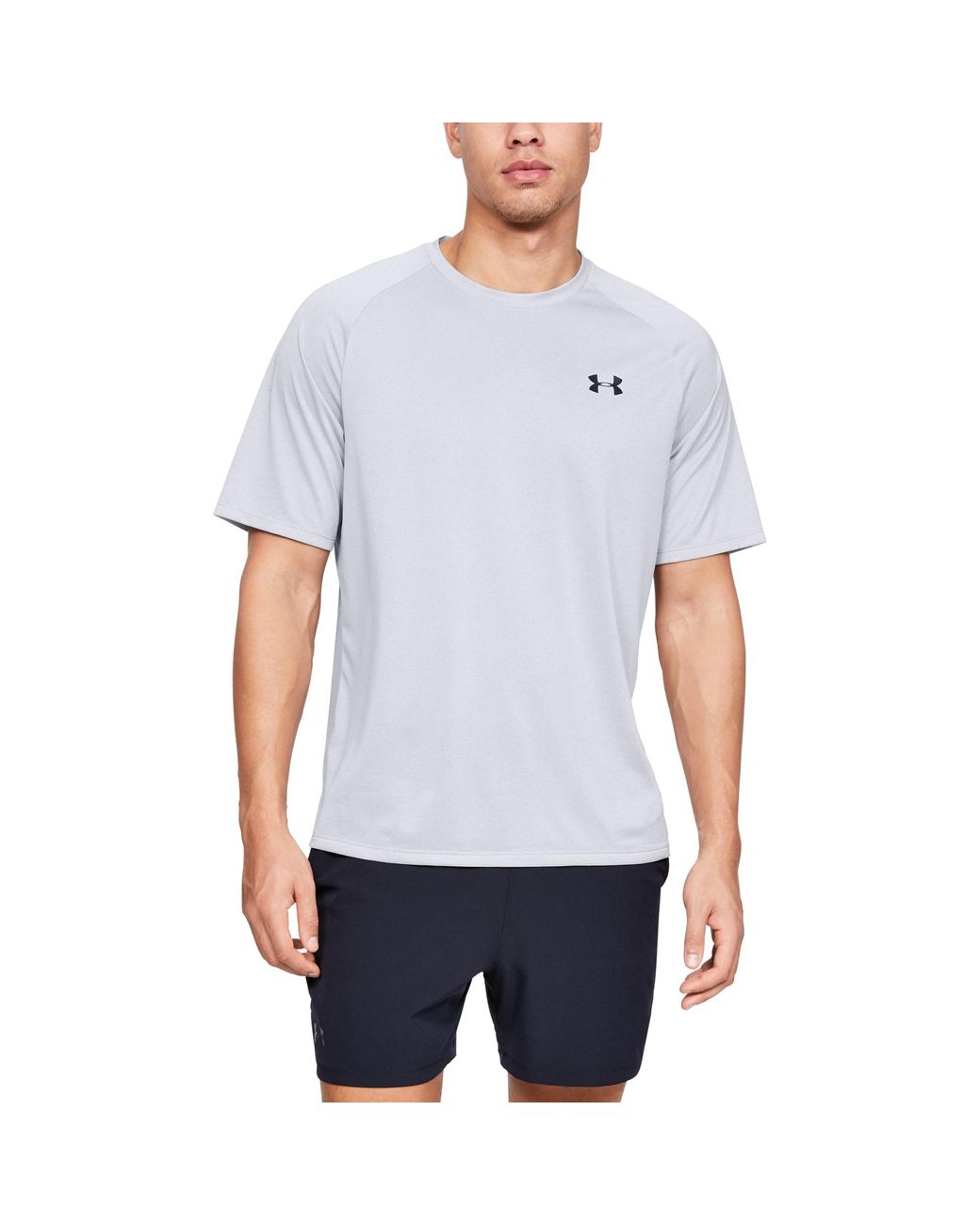 Under Armour Herren UA Tech 2.0 T-Shirt kurzärmlig Trainingsshirt grau  Fitness, Running & Yoga Equipment Sporting Goods