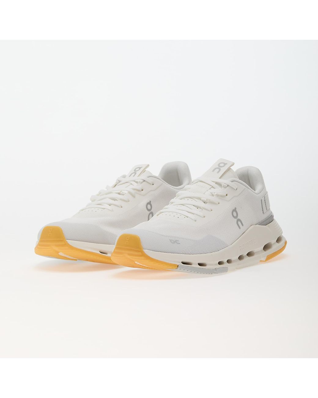 On Shoes White Cloudnova Form 2 Running Shoes for men