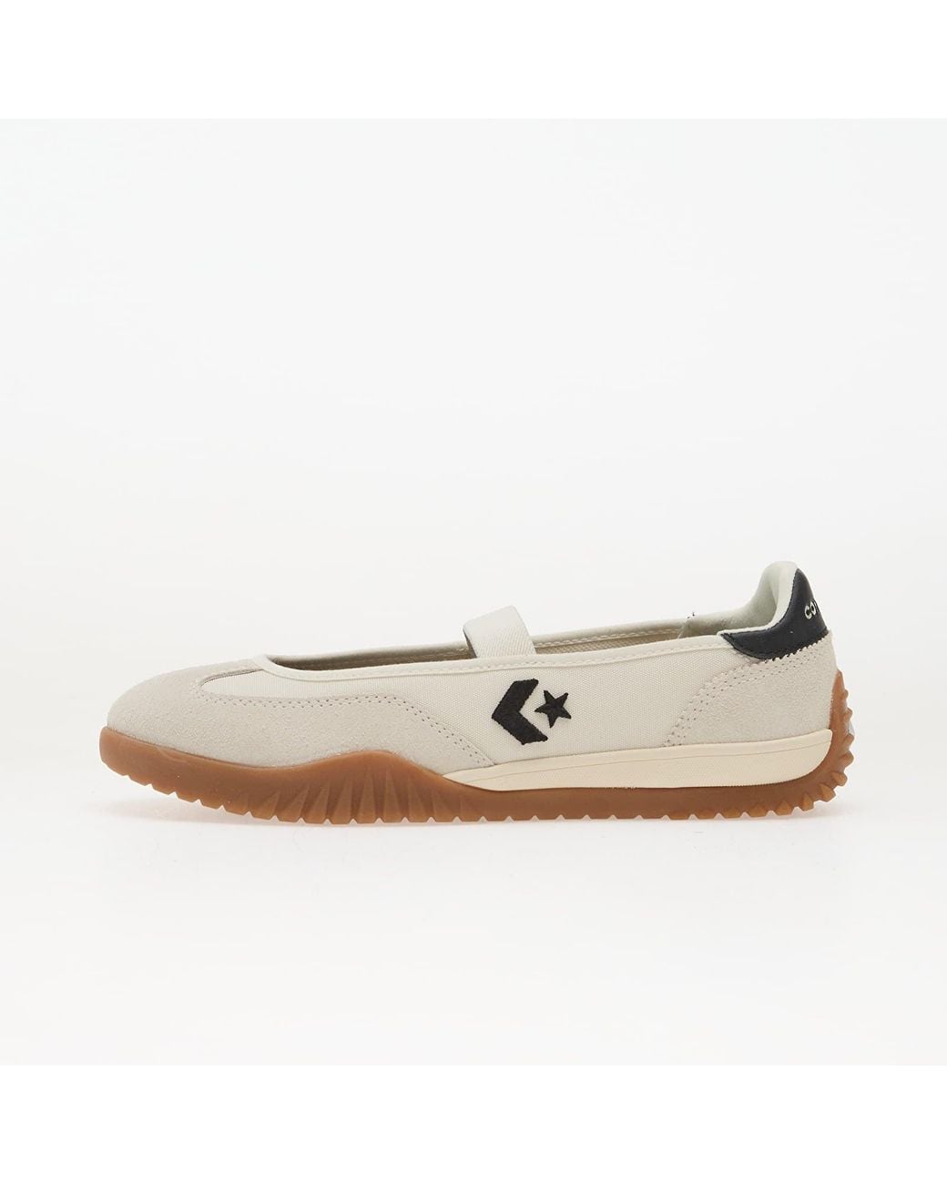 Converse Natural Sneakers Run Star Trainer Ballet Flat Egret/ Gum