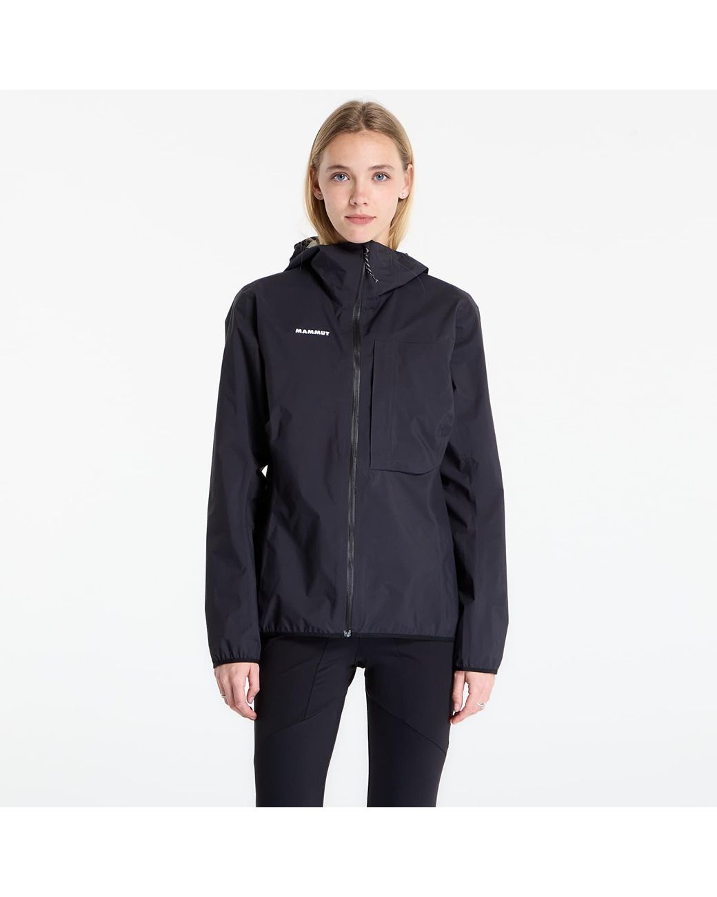 Mammut Windjack Ducan Light Hs Hooded Jacket in het Blue