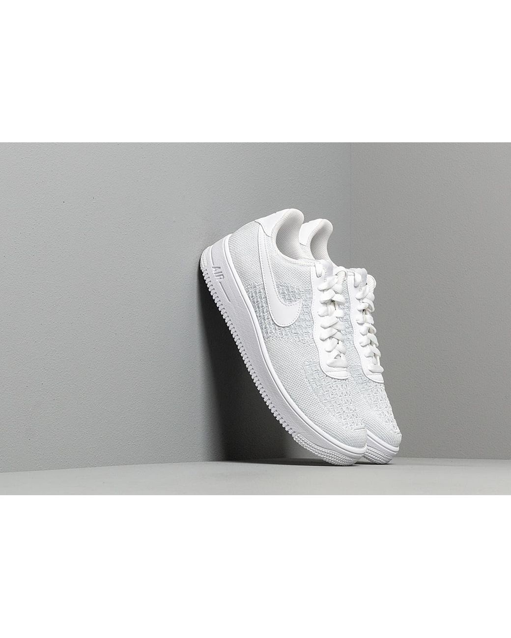 Nike Air Force 1 Flyknit 2.0 White/ Pure Platinum-Pure Platinum-White für  Herren | Lyst DE