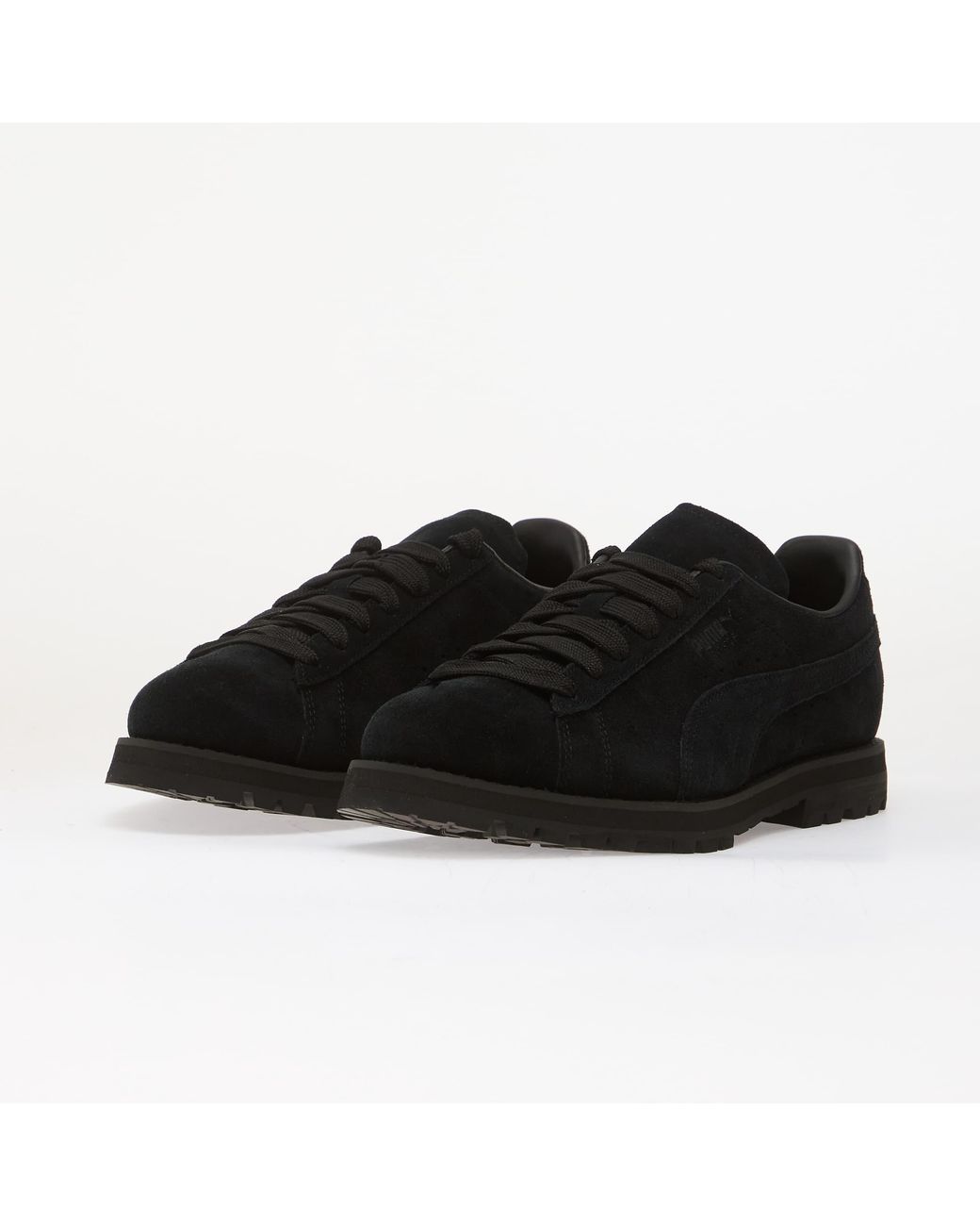 PUMA Black Sneakers Suede Vibram