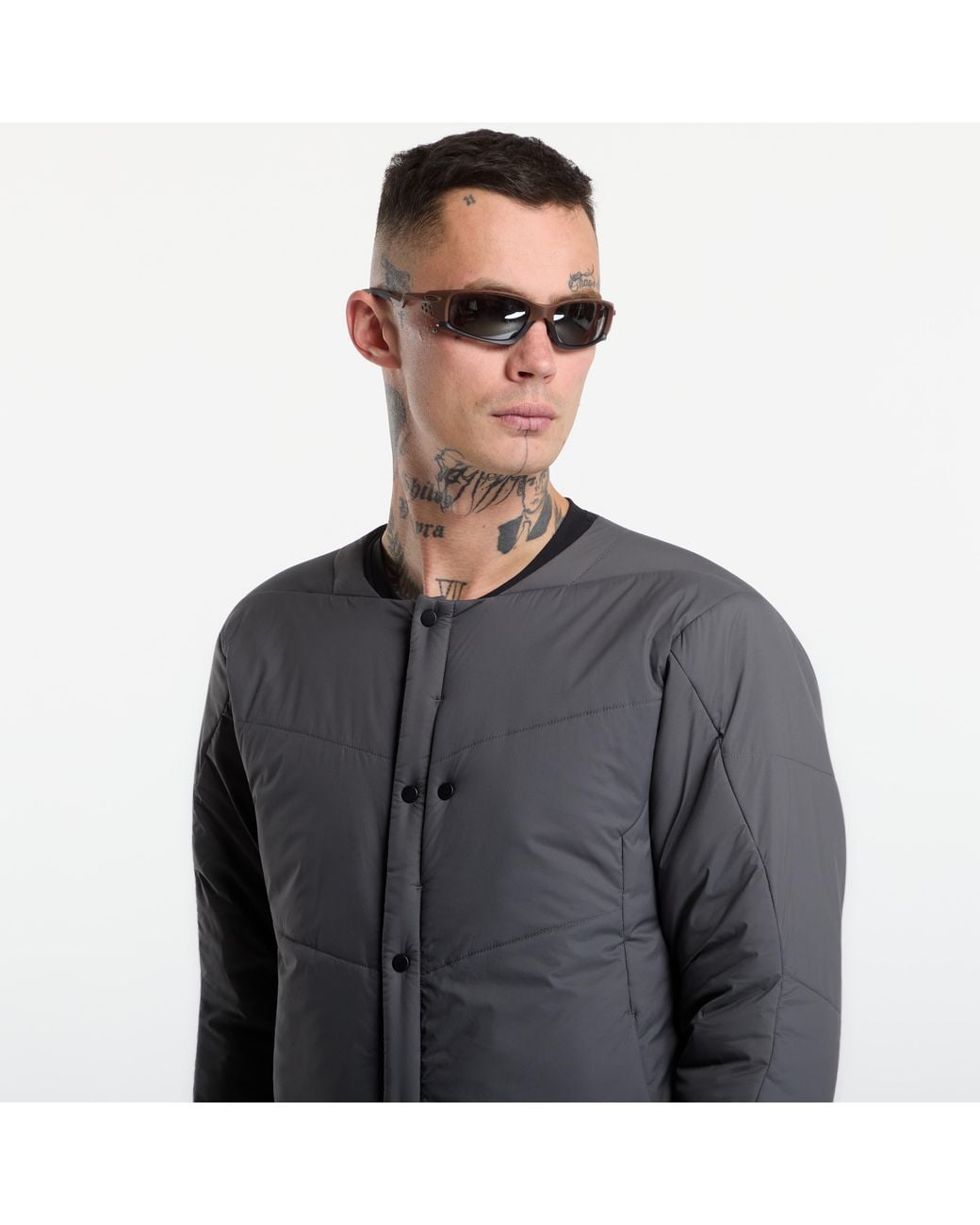 POUTNIK BY TILAK Gray Jacket Pygmy Jacket 21 for men
