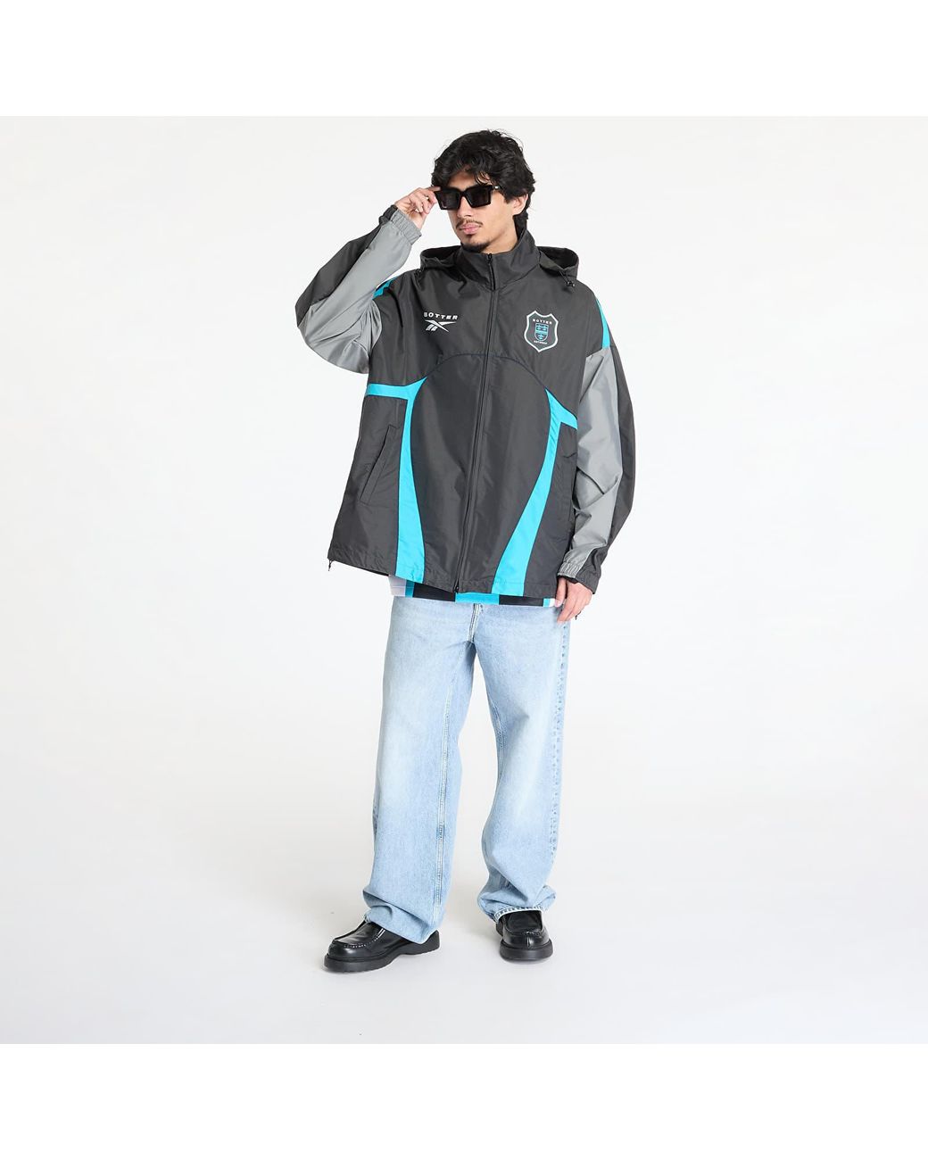Reebok Blue Jacket X Botter Ltd Summer Bench Jacket/ Aqua for men