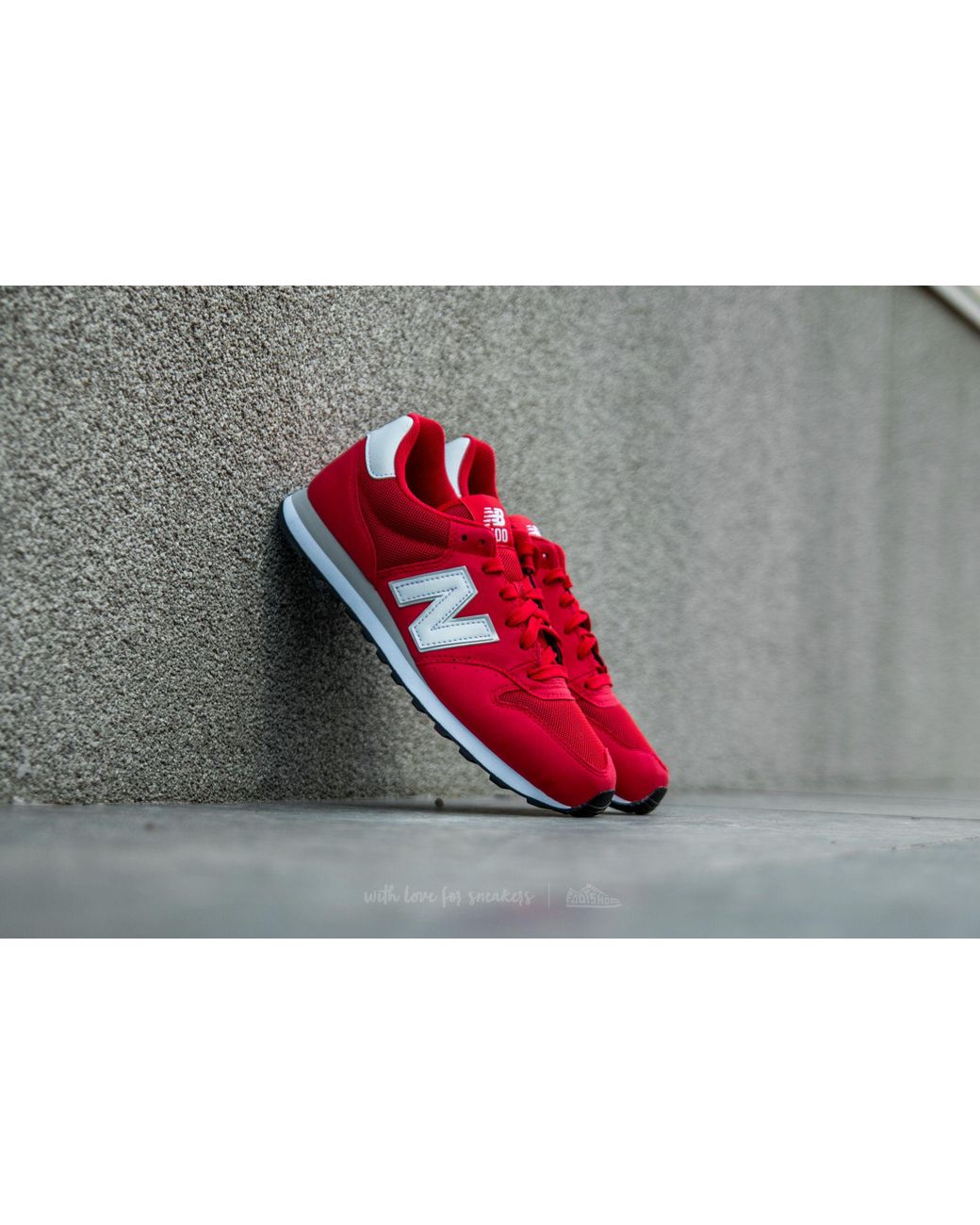 New Balance 500 Red for Men | Lyst