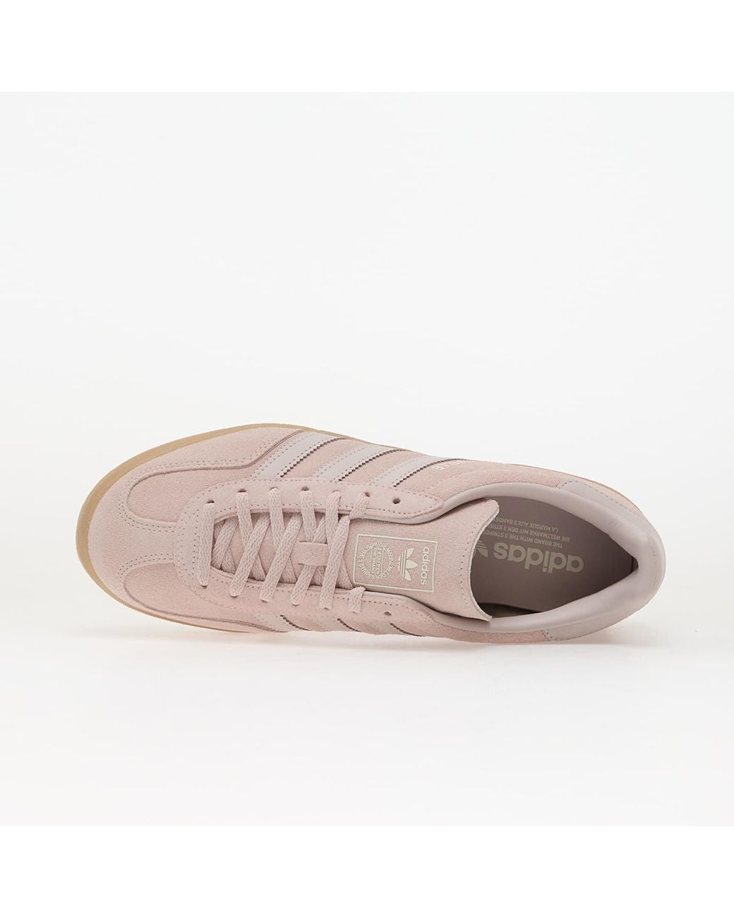 Adidas Originals Sneakers Adidas Gazelle Indoor W Almond/ Ice/ Gum5 Eur in het Pink