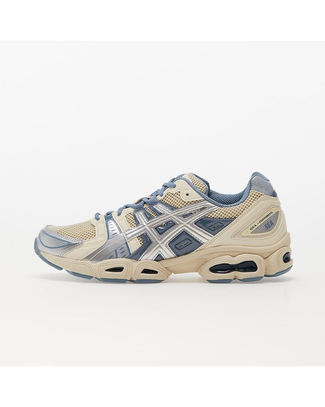Asics X Wind And Sea Gel-nimbus 9 Cream/ Pure Silver in Blue for Men | Lyst