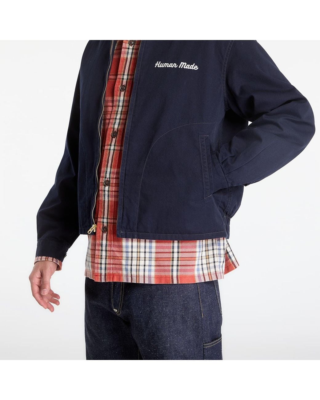 Human Made Blue Jacket Work Jacket