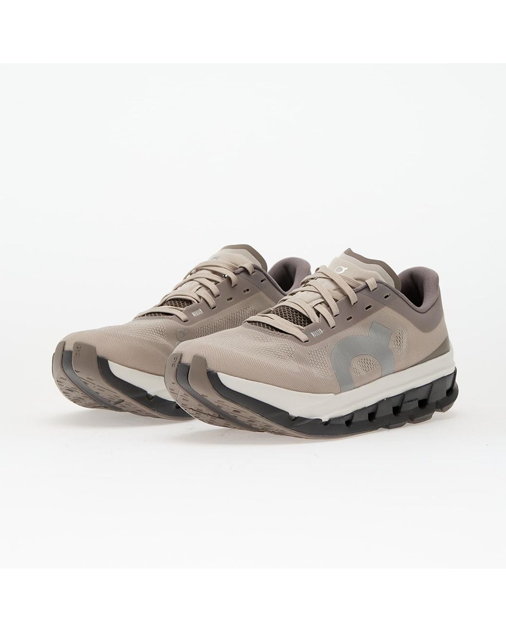 On Shoes White Sneakers W Cloudflow Fog/ Eclipse