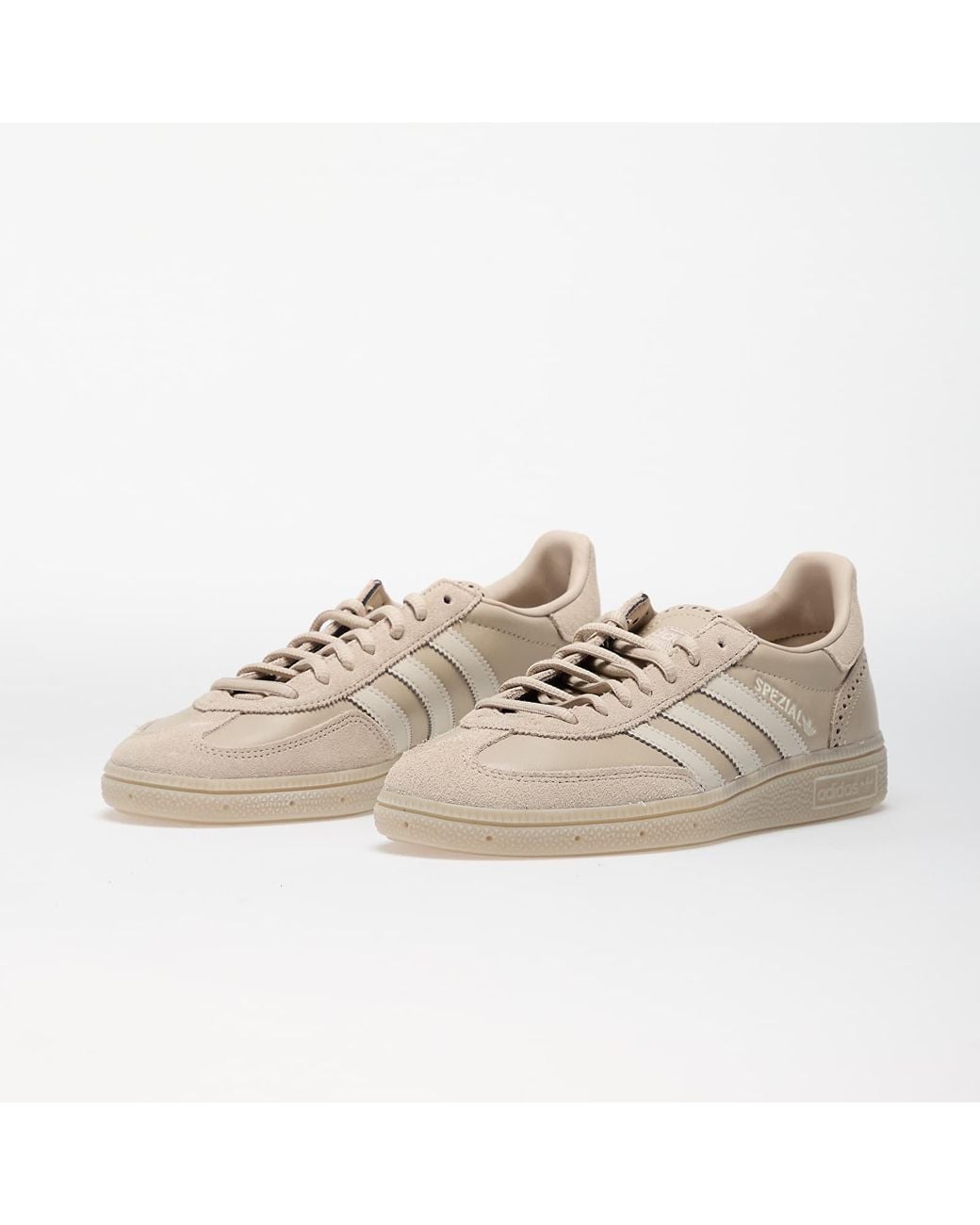 Adidas Originals Sneakers Adidas Handball Spezial Wonder/ Aluminium/ Wonder Eur in het Natural voor heren