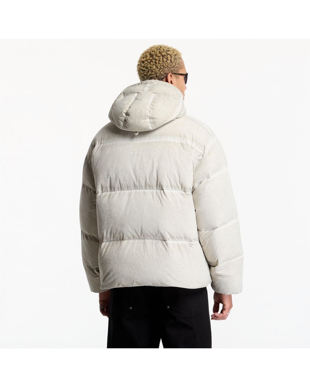 HELIOT EMIL Jas Lumen Down Puffer in het Natural
