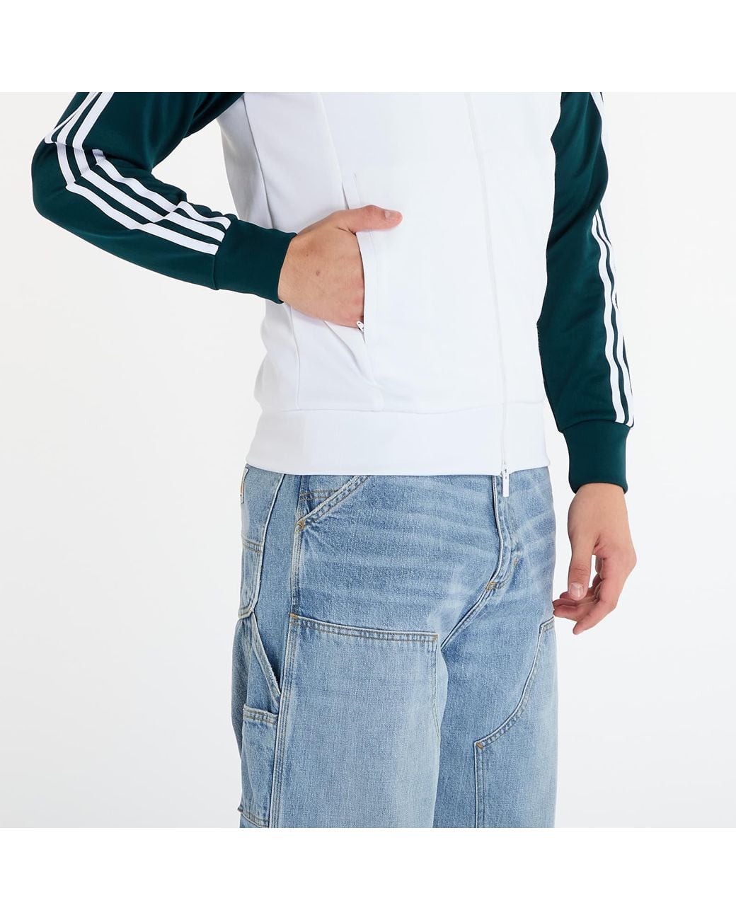 Adidas Originals Sweatshirt Adidas Adicolor Classics Sst Track Jacket in het Blue voor heren