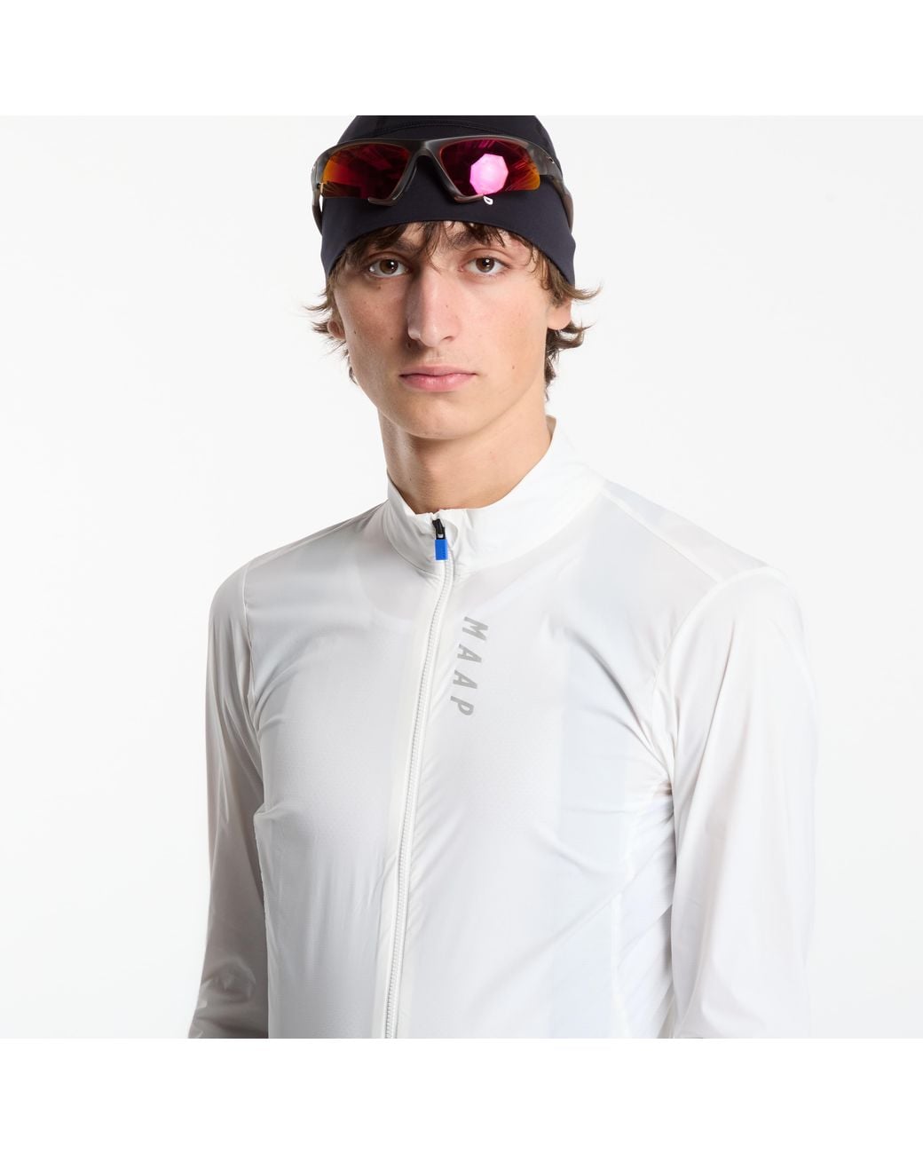 MAAP White Jacket Team Flow Jacket for men