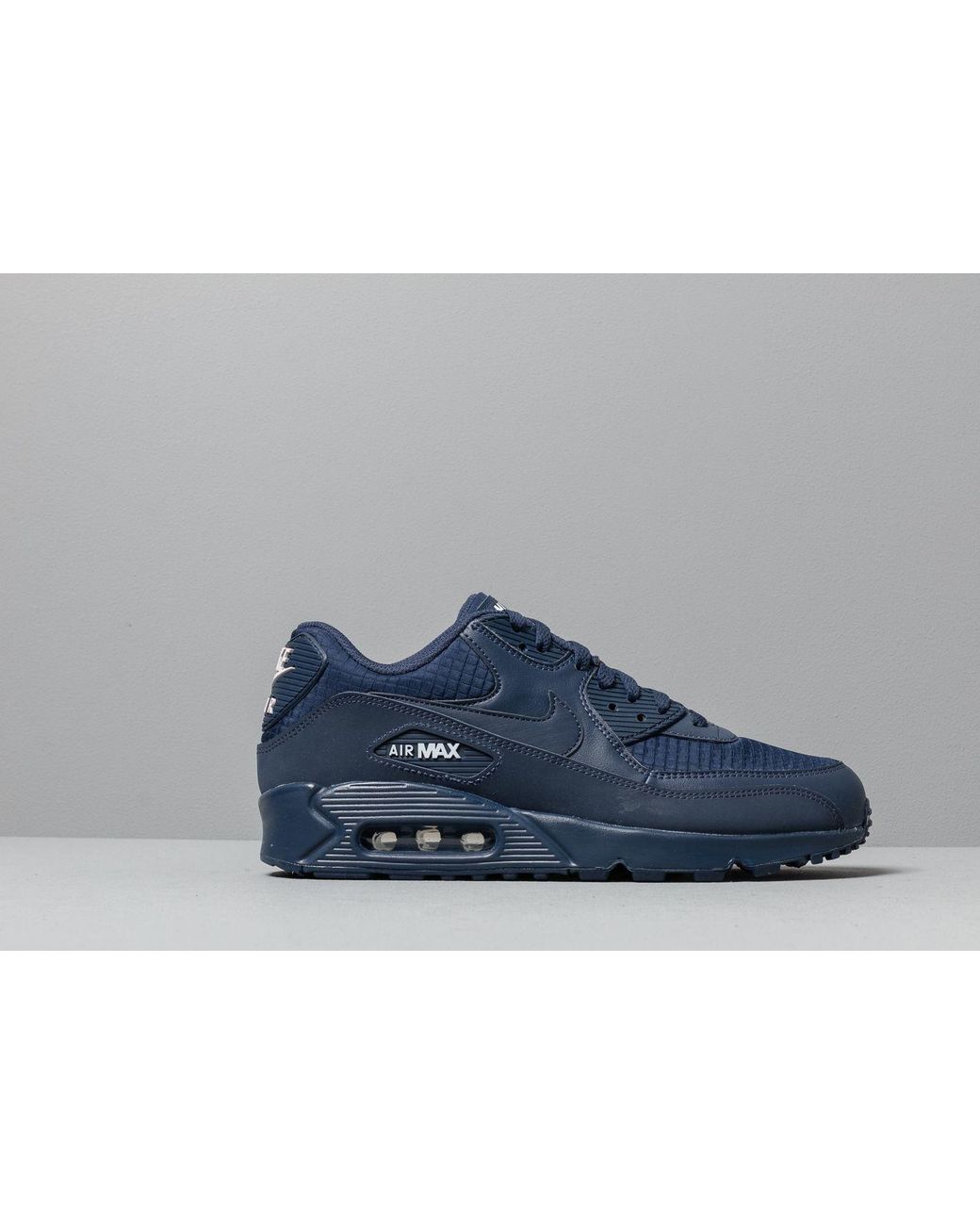 Nike Air Max 90 Essential Midnight Navy/ White in Blue for | Lyst
