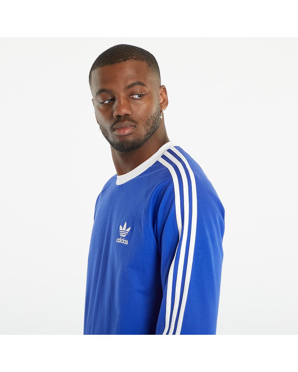 Adidas originals 3 stripes longsleeve sale