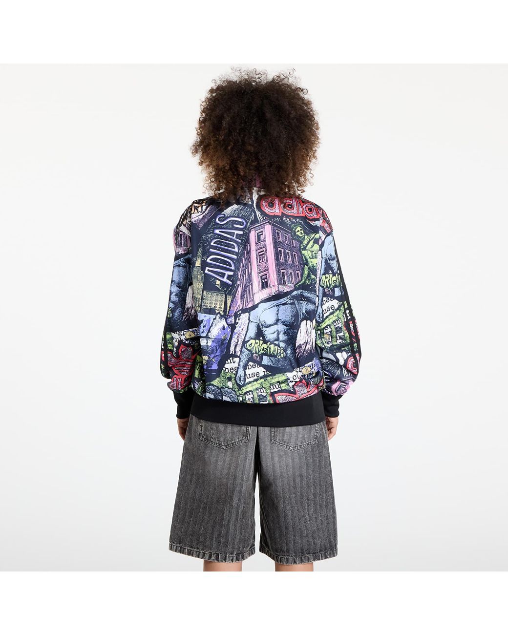 adidas Originals Jacket Adidas X Jeremy Scott Aop Track Top in