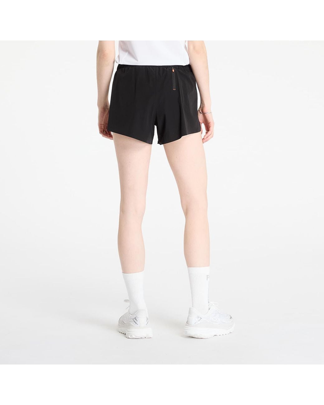 Soar Running Korte Broek Split Shorts in het Black