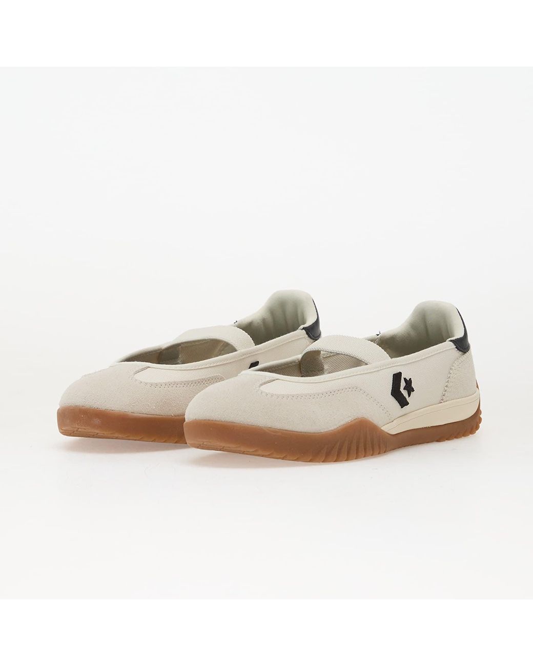 Converse Natural Sneakers Run Star Trainer Ballet Flat Egret/ Gum