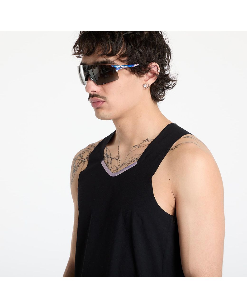 Soar Running Advanced Top in het Black voor heren