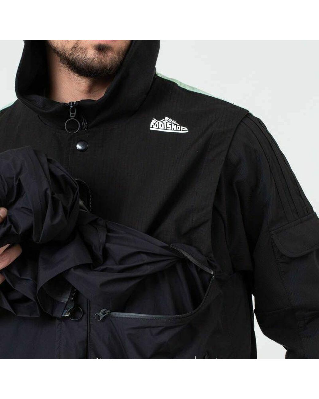 Adidas Originals Synthetic X Footshop Acmon Gore Tex Jacket Black For Men Lyst Adidas Originals Synthetic X Footshop Acmon Gore Tex Jacket Black For Men Lyst