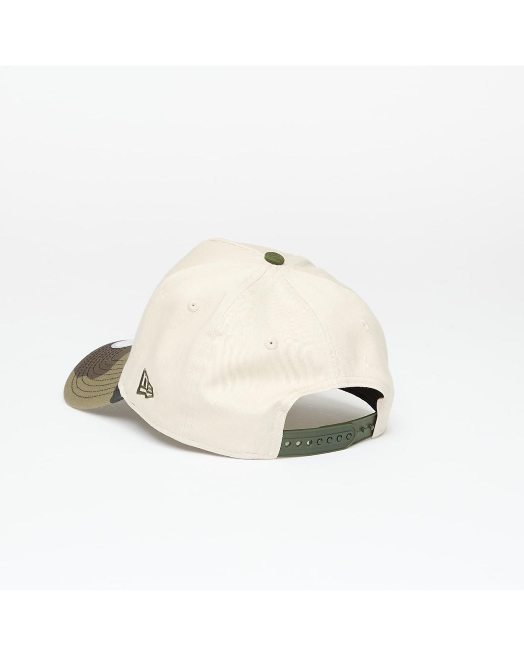 KTZ White Cap Camo Patch 9Forty E-Frame Adjustable Cap