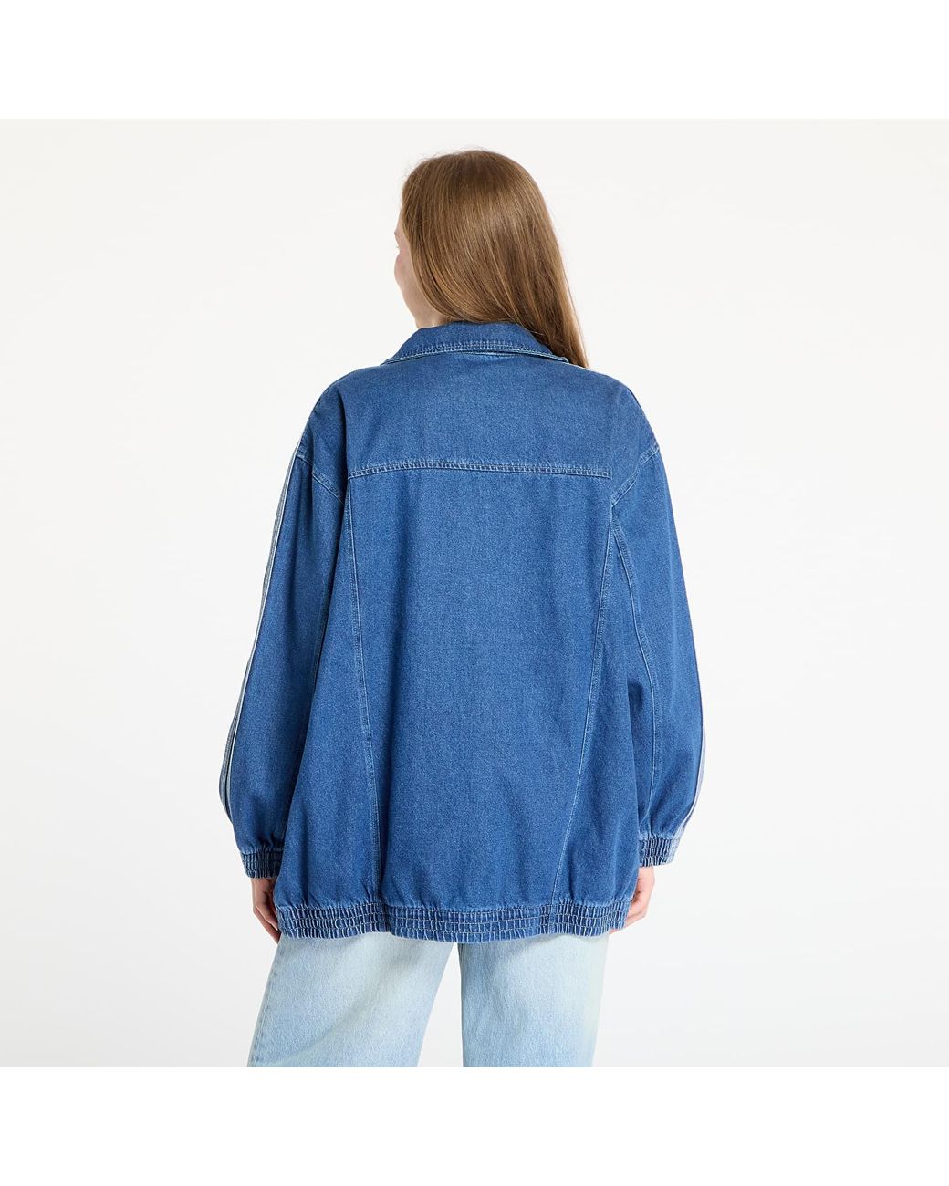 アディダスデニムジャケットAdicolor Denim Adilenium Track Top adidas Adicolor Denim Adilenium Track Top - Blue | Free