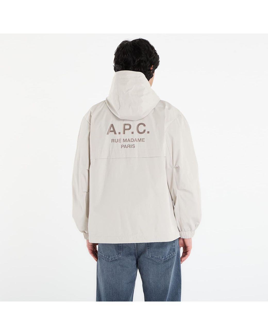 A.P.C. White Jacket Windbreaker for men