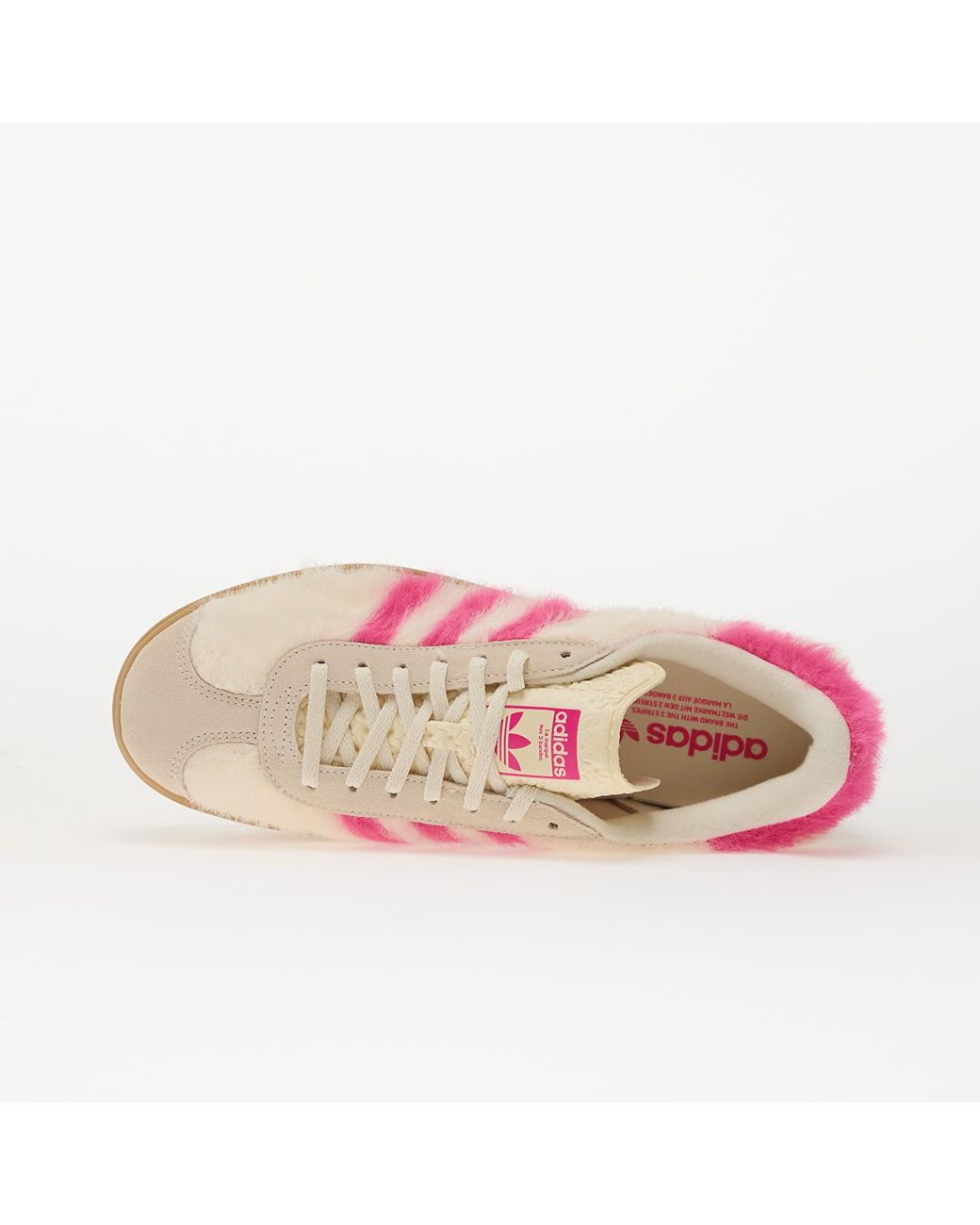 Adidas Originals Sneakers Adidas Gazelle Bold W Crew/ Shock/ Metallic Eur in het Pink