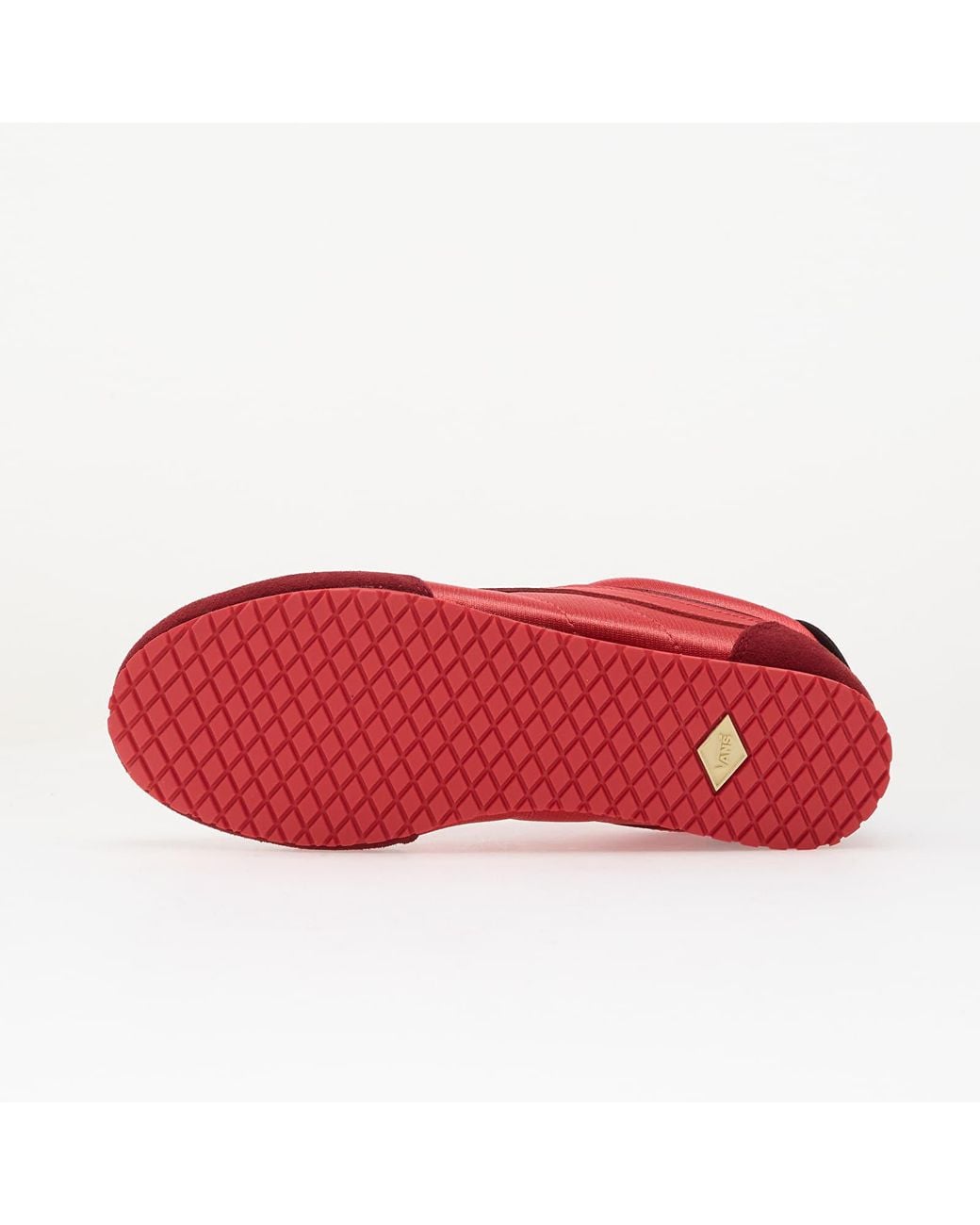 Vans Red Super Lowpro Low-Top Sneakers