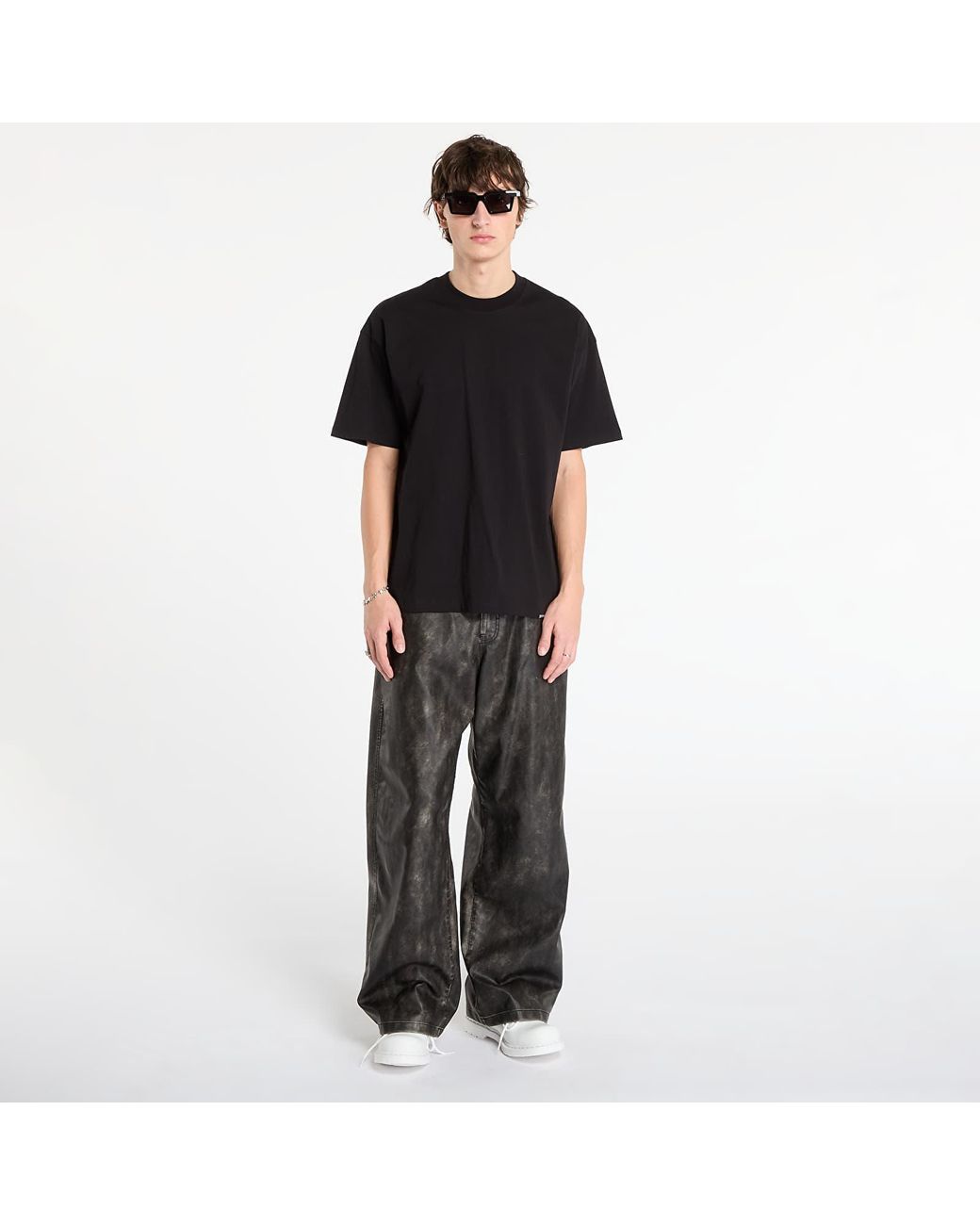 T-shirt initial oversized t-shirt xs Represent pour homme en coloris Black