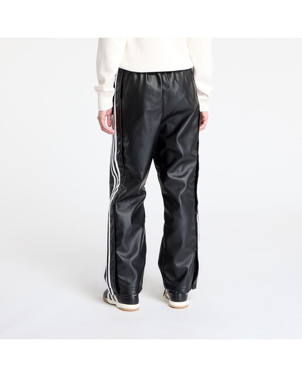 adidas Originals Pants Adidas X Jeremy Scott Faux Leather Wide