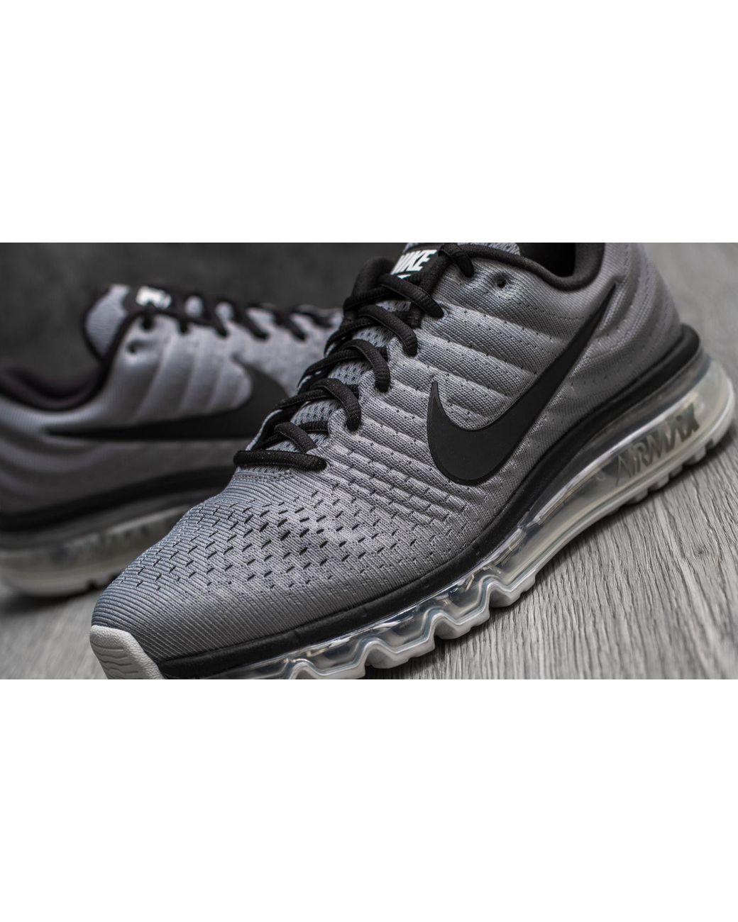 Nike Rubber Air Max 2017 Cool Grey/ Black-pure Platinum in Gray for Men |  Lyst