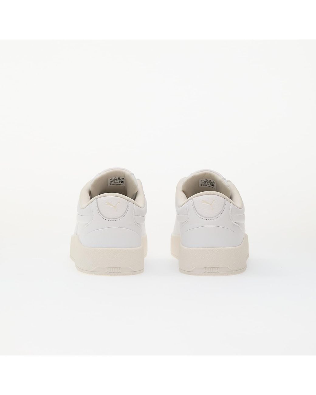 PUMA White Sneakers Ca Luxe -Warm