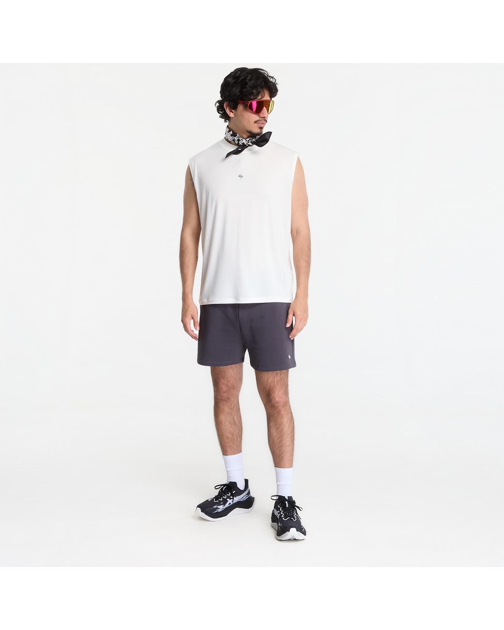 Represent 247 Dna Oversized Tank in het White