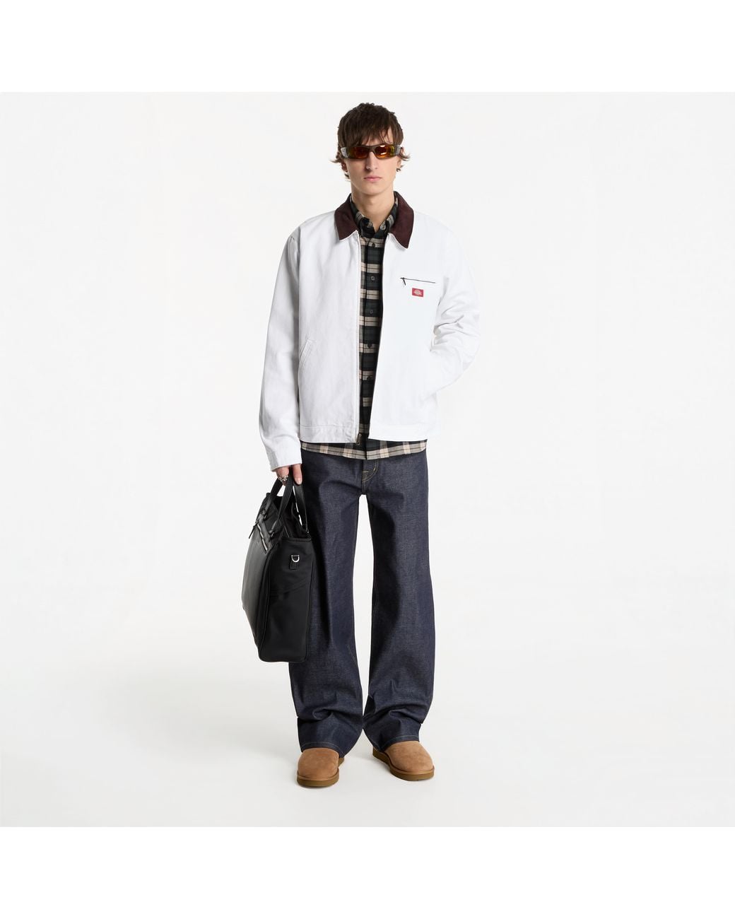 Dickies Jas 758 Duck Jacket in het White voor heren