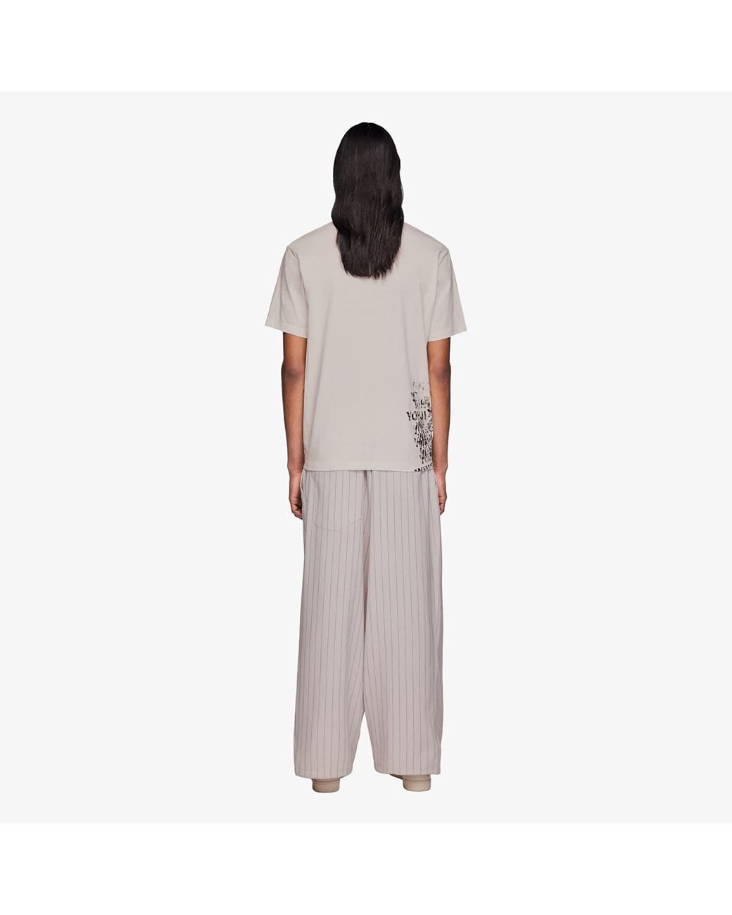 Y-3 Hosen Sport Uniform Pinstripe Track Trousers in Gray für Herren