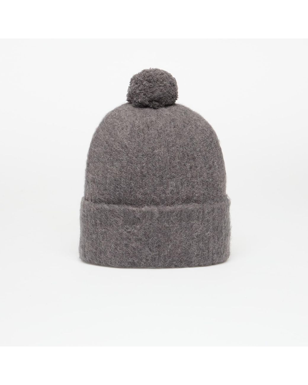 Calvin Klein Gray Emblem Brushed Pompo Hat